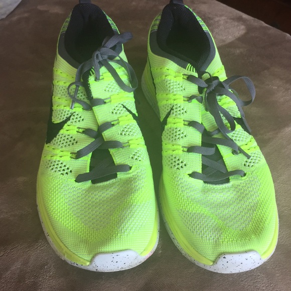 neon color shoes